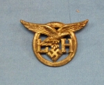 German WWII Luftwaffe Helferin Badge, Pinback