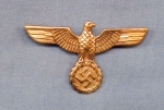 German WWII Heer Early Pattern Visor Hat Eagle