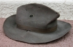 Photo: US 1899 Pattern Army Campaign Hat, Screen Ventilators & Corrugated Sweatband Insert