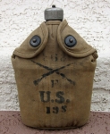 US WWI, Canteen, Cup & Cover, 363rd Infantry Rgt, 91st Division