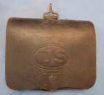 Photo: US Civil War, M1864 Cartridge Box, Metzger Mfg, IW 50-70 Modification