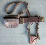 British WWI Officers Sam Browne Belt, Single Shoulder Strap