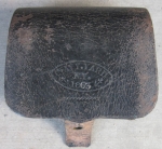 US Civil War Era, US Navy Fuze Pouch, Navy Yard N.Y. 1863