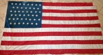Photo: US Spanish American War Era 45 Star American Flag, 4.5x7.5', 1896-1908