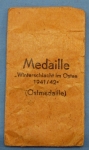 Photo: Medals German WWII Eastern Front Medal Issue Envelope