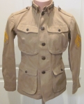 Photo: Uniforms US US Pre WWI US Army Cavalry NCO Issue 1906 Pattern, Summer Service Coat