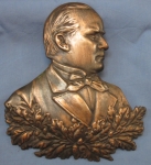 Photo: US Spanish American War President William Mckinley Table Bust