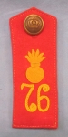 Photo: German WWII Shoulder Strap, Field Artillery Rgt 76