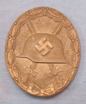 Photo: German WWII Silver Wound Badge, Maker 65, Klein & Quenzer
