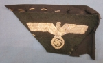 Photo: German WWII Heer Officers Wire Embroidered Coat Eagle