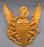 Photo: US indian wars era, Artillery Enlisted Helmet Plate