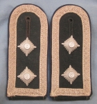 Photo: German WWII Heer Medical Oberfeldwebel Shoulder Straps, Pair