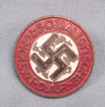Photo: German WWII Late War NSDAP Membership Badge, RZM M1/103