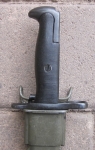 Photo: US WWII M1 Garand Bayonet & Scabbard, United Fork & Hoe