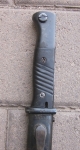 Photo: German WWII K98 Bayonet, fze Mfg, Mismatch, Clean
