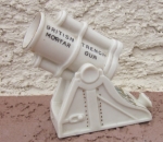 Photo: British WWI Crestware Trench Mortar Cannon, Whitley Bay